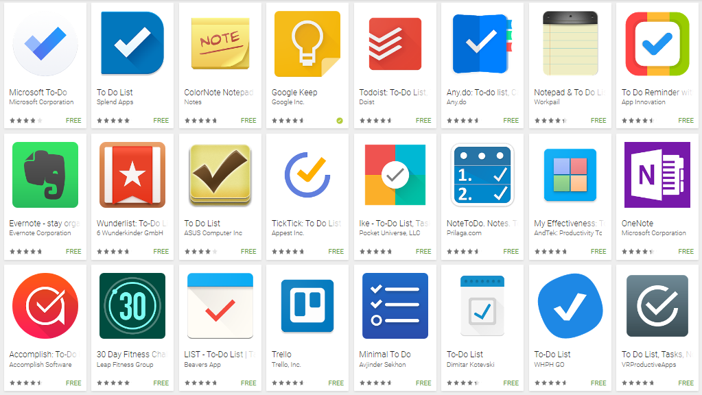 To-do apps
