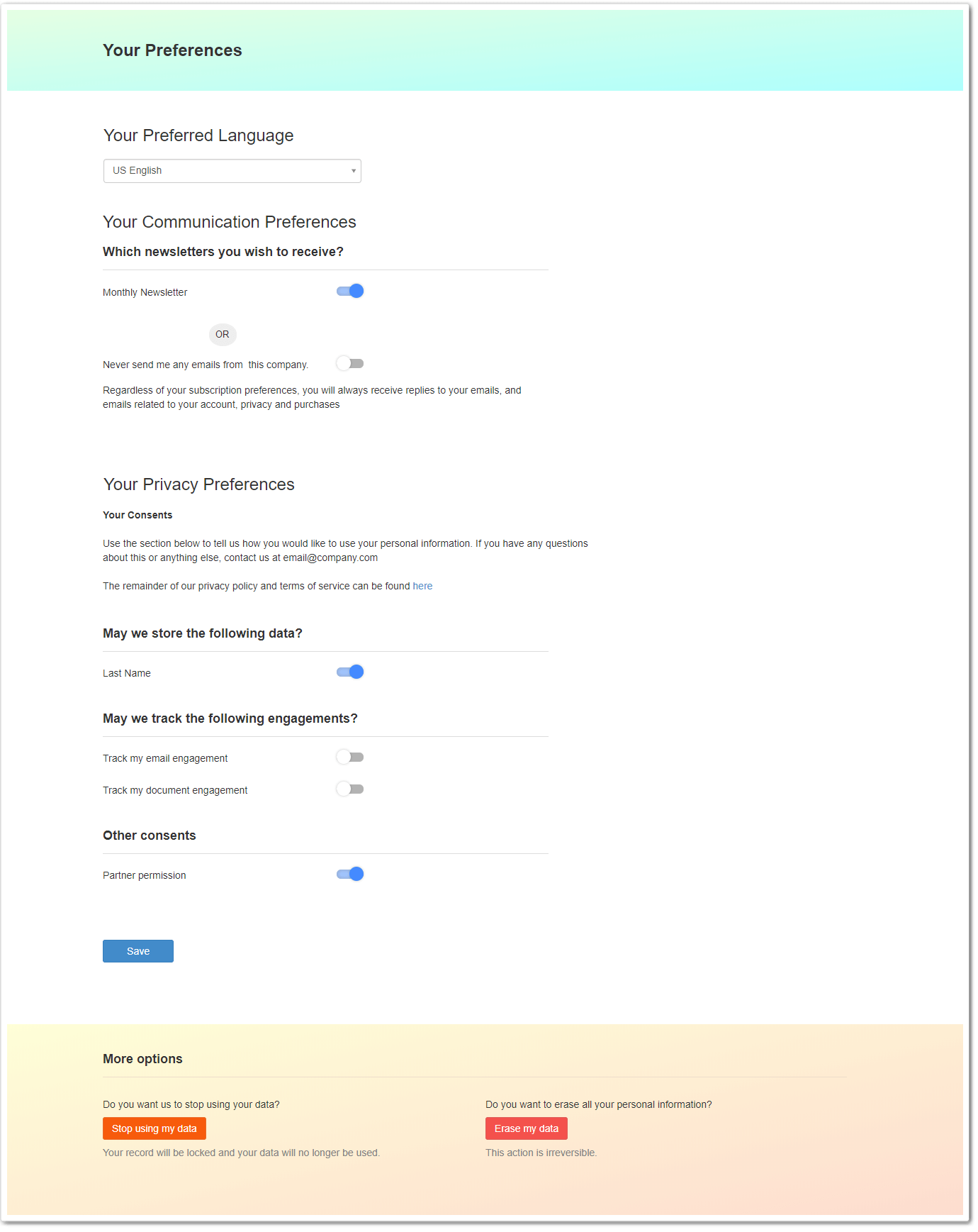 Manage_privacy_preferences_vtiger