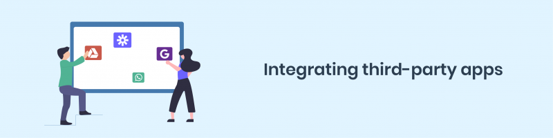 Integrating third-party apps (1)