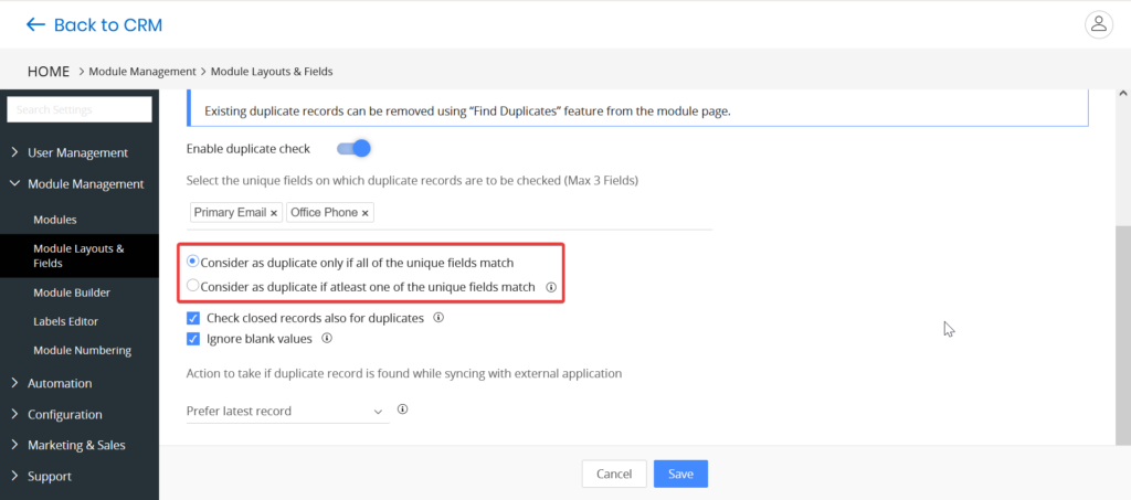Big Little Things Duplicate Prevention (Image 6, Duplicate Consideration)