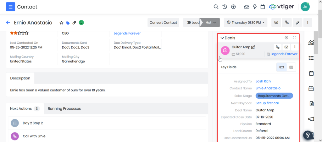Big Little Things One view (2 Key Fields)