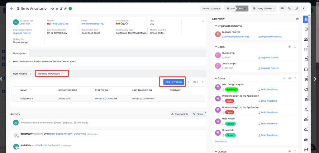 Process Designer blog - Image 10 Summary View