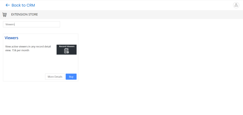 Viewers Extension in the Add-ons