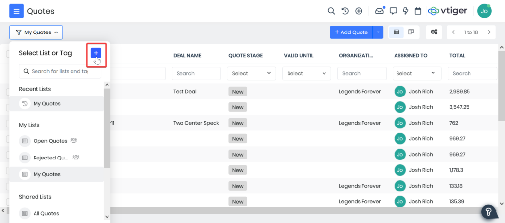 Follow Blog (Image 4 Custom List First step)