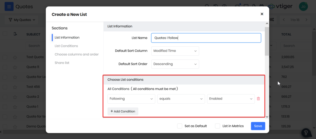 Follow Blog (Image 5 Custom List second step)